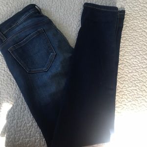 Dark wash skinny jean
